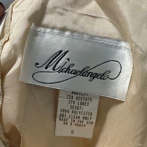 Michaelangelo Beige Skirt